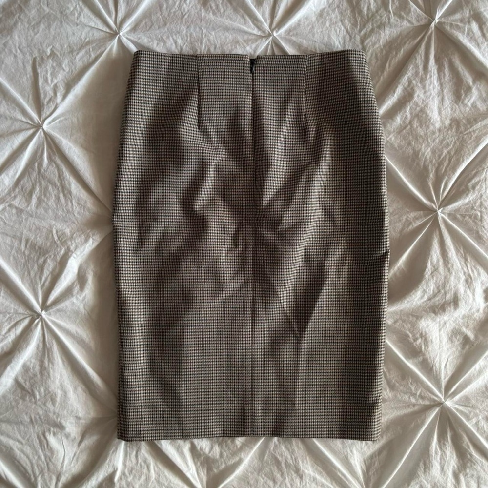 ann taylor houndstooth pencil skirt - Picture 2 of 4